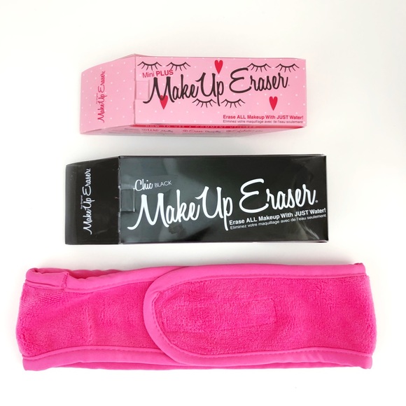 MakeUp Eraser Makeup Makeup Eraser 3 Piece Set Nib Authentic
